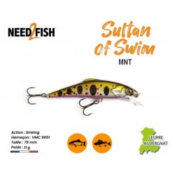 Leurre Dur - Sultan of Swim MNT - Need2Fish