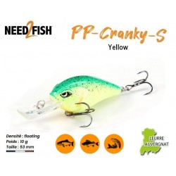 Leurre Dur - PP-Cranky.S Yellow - Need2Fish