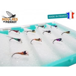 Kit Mouche Découverte - Nymphe Perdigone Light - Mouches de Pierrot